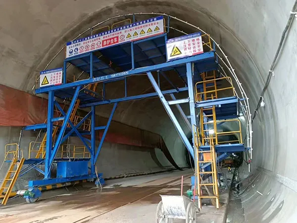 Tunnel Concrete Maintenance Trolley