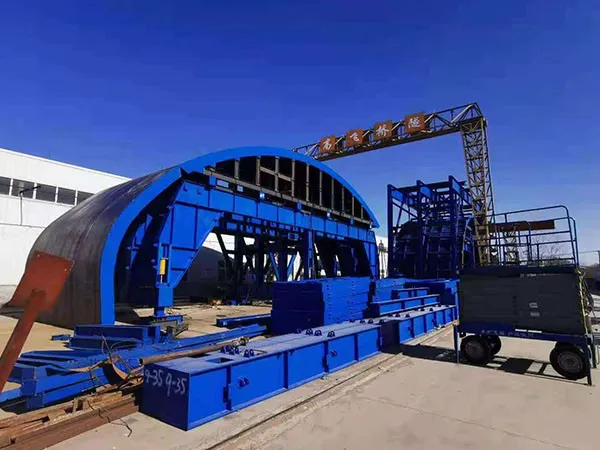 Тележка вторичной облицовки