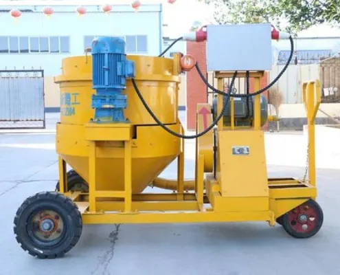 Construction technology of special grouting machine with mould for tunnel lining