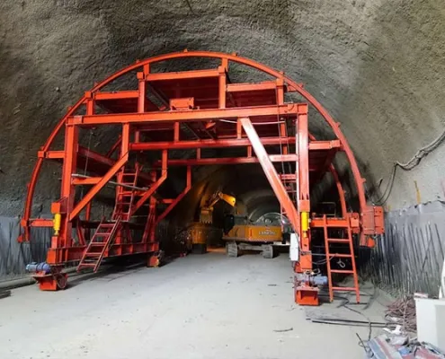 Construction technology and technical points of tunnel invert