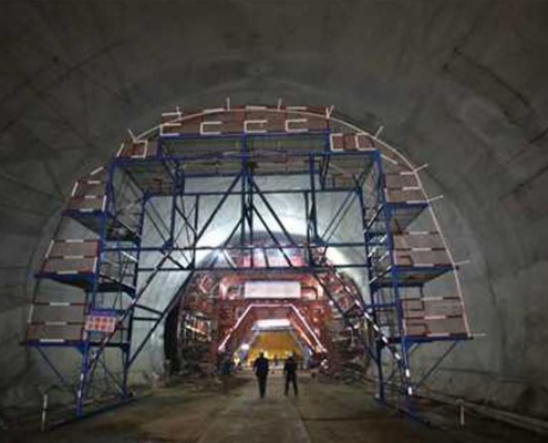 Туннельная бетонная опалубка для обслуживания